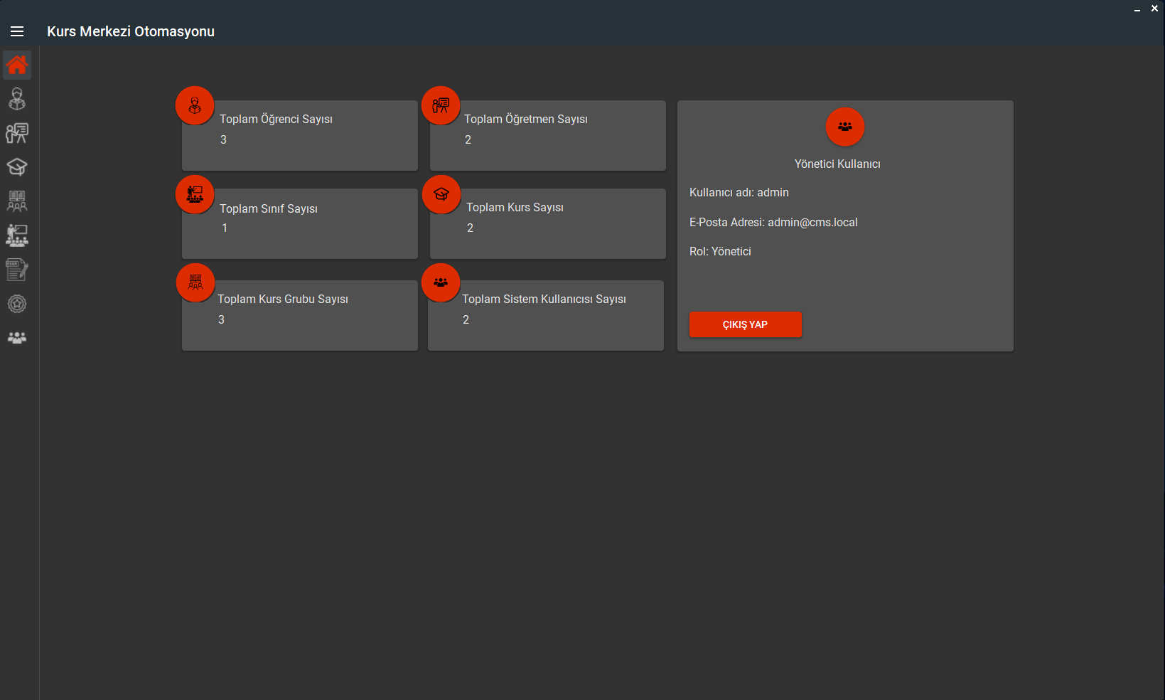 Course Management System